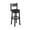 Black, variant on Sunny Designs 30" Mahogany Wood Swivel Barstool in Black Walnut (Set of 2)