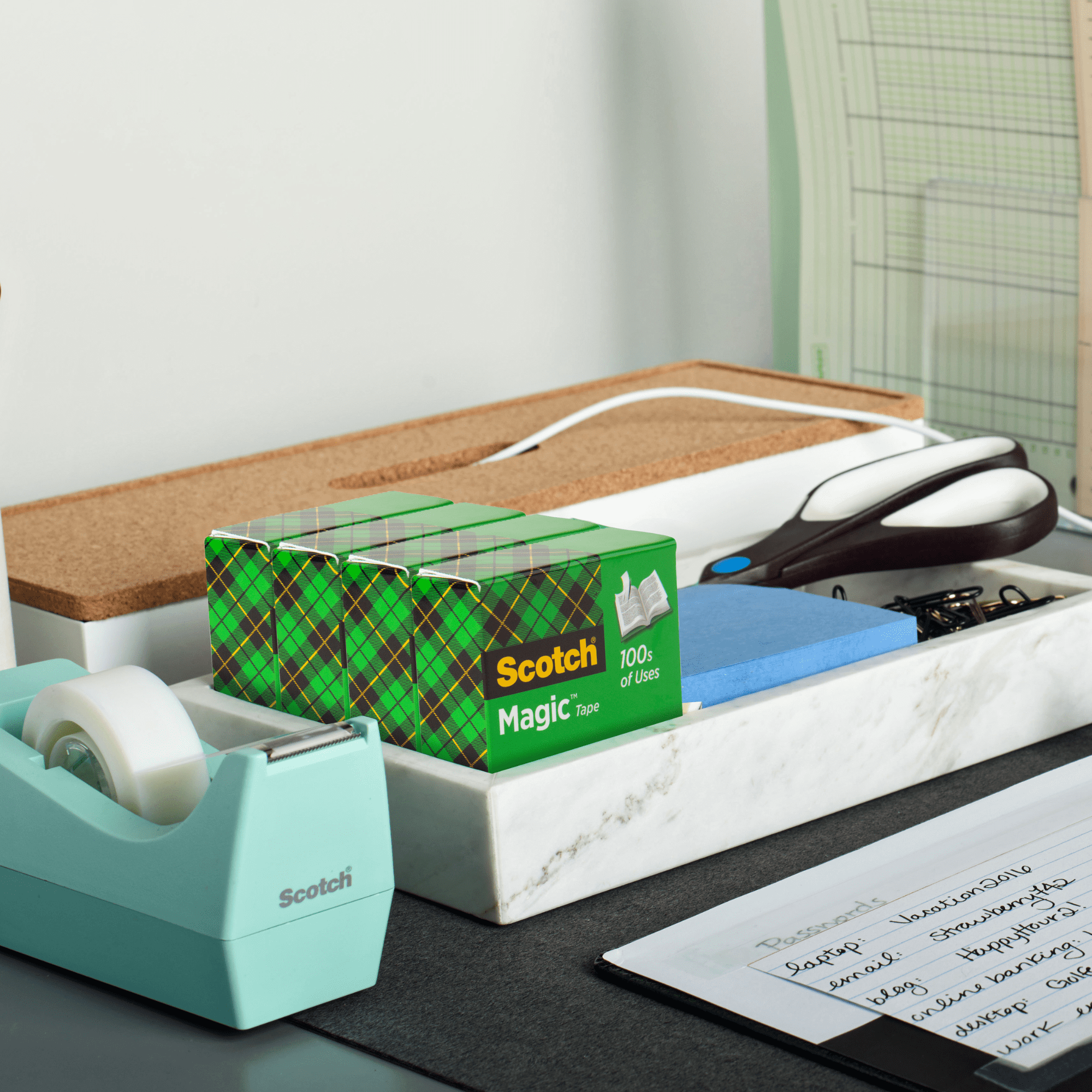 Scotch® Magic™ Tape, 3/4" x 1,000", 6 Boxes/Pack, 1" Core