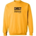 thumbnail image 5 of Christ Lives in Me Men’s Crewneck Pullover Sweatshirt, 5 of 11