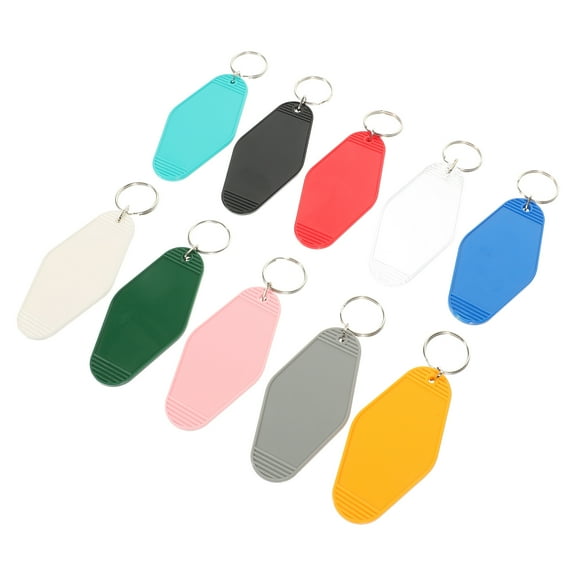 10 Pcs Diamond Listing Keychain Luggage Tag Suitcase Tags Keychains Travel