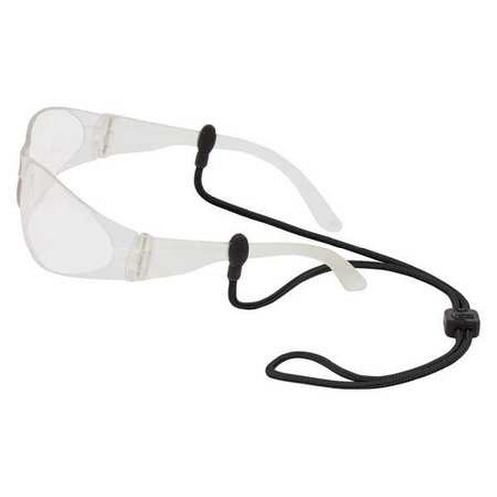 Chums Slip Fit 3mm Rope Eyewear Retainer, Black