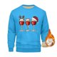 thumbnail image 1 of Blusas y camisas de manga larga con cuello redondo para hombre, con estampado informal, deportivas, de terciopelo, de manga larga y cuello redondo, blusa de poliéster para hombre, 1 of 4