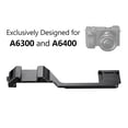 thumbnail image 2 of Adaptador de zapata fría Irfora Adaptador de zapata fría Placa de reubicación Cámara de aleación de aluminio Vlogging Soporte de montaje Reemplazo de accesorios para Sony A6300 / A6400 Irfora Adaptador de zapata fría, 2 of 7