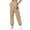 Khaki, variant on Lovzfmll Jogger Pants for Women, Heart Paw Print Casual Drawstring with Pocket, Loose Ankle Length Joggers Khaki, S
