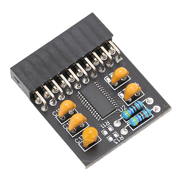 SPI TPM2.0 Module, Stable Performance Strong Compatibility TPM 2.0 Module TPM2.0 For Computer For Mainboard For PC