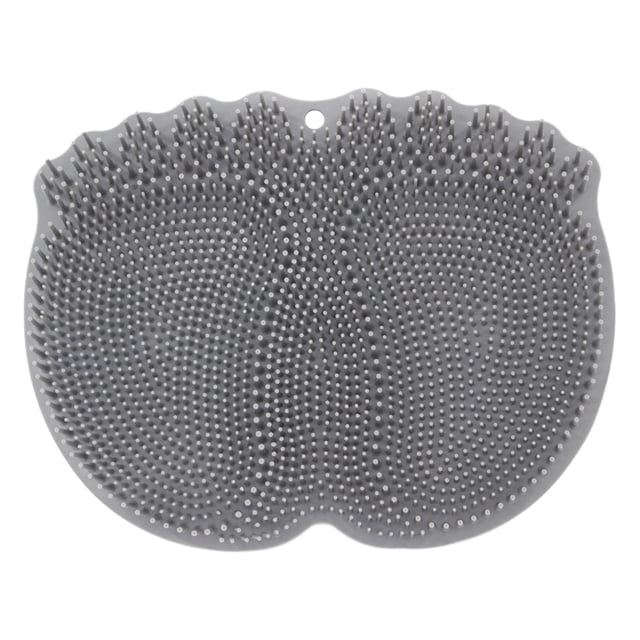 Alfombrilla Exfoliante Para Pies Con Ventosas Almohadilla Limpiadora Para Pies Almohadilla Exfoliante Para Espalda Almohadilla Exfoliante Para Baño Alfombrilla Antideslizante Para Bañera Y Ducha C