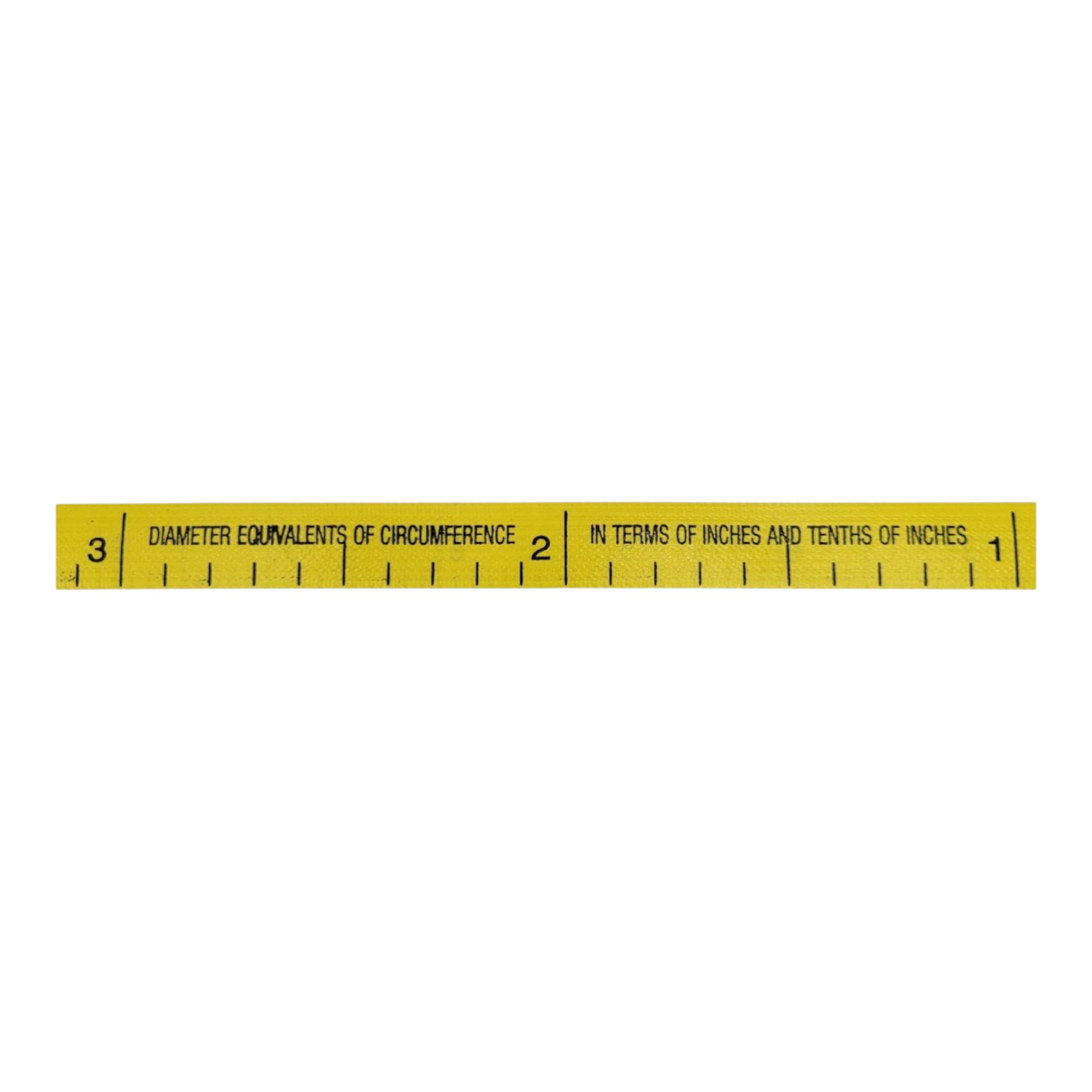 Thorns Warehouse Forestry Diameter Tape 20' Tree Measure Woven Synthetic Fabric Claw Hook at End 76" Diameter in Inches Measures in 10th, 100ths, Linear Feet