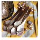 thumbnail image 4 of Juego de 10 cucharas de caviar de nácar rosa de 9 cm DUEBEL, 4 of 9