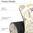 thumbnail image 4 of Yayeee Faucet Mat for Kitchen Sink 14.7" Diatomite Long Splash Guard Pad, Floral Rabbit, 4 of 7