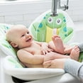 thumbnail image 3 of Blooming Bath Pond Pal Baby Bath Seat - Sink Baby Bath Insert, Frog, 3 of 5
