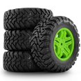 thumbnail image 3 of 110mm RC Car Rubber Tires Wheel Rim Set for 1/10 Short Course Truck,A, 3 of 5