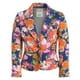 thumbnail image 1 of Aeropostale Chaqueta Blazer de Punto Floral para Mujer, Azul, X-Large Aéropostale Chaqueta de sport, 1 of 2