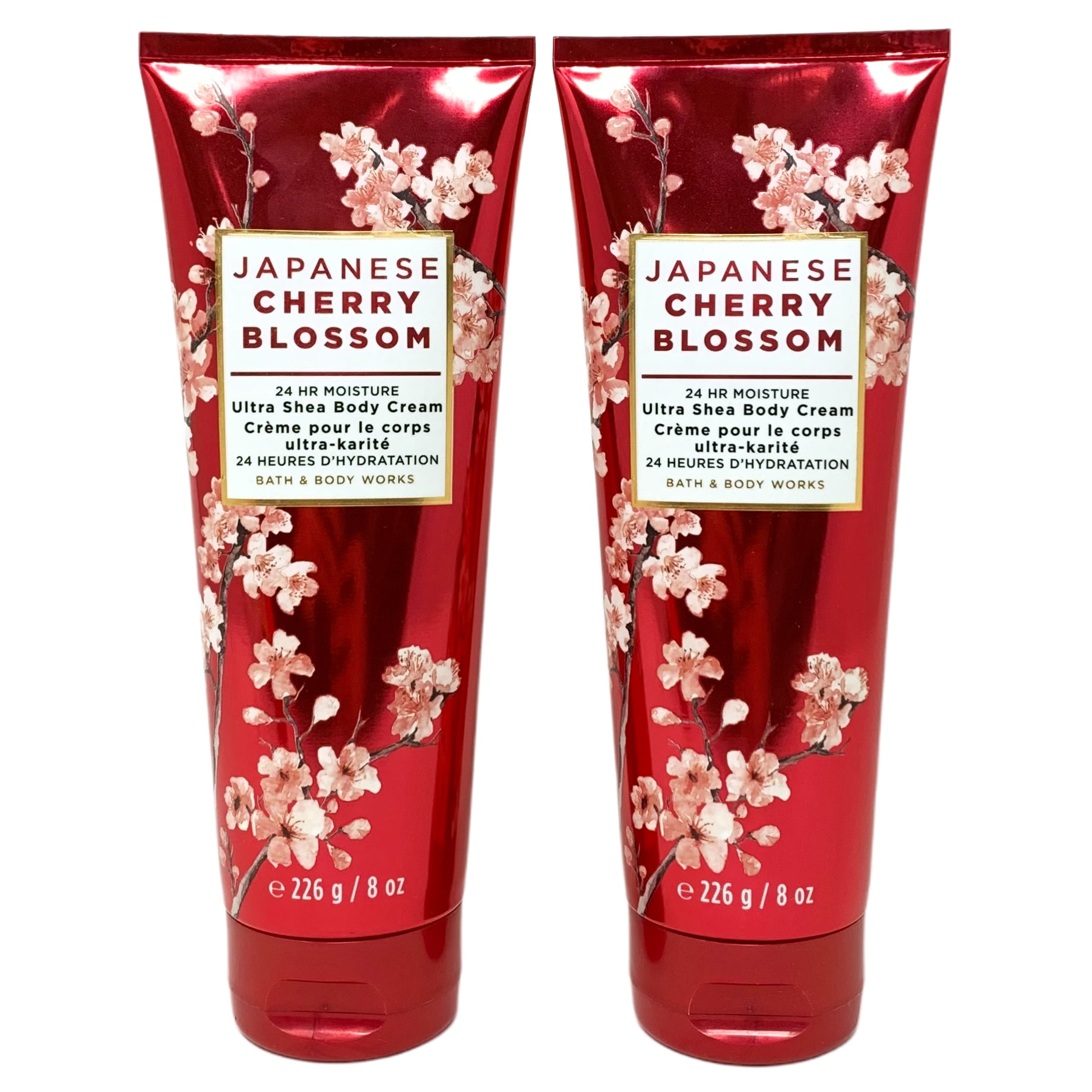 Bath and Body Works Japanese Cherry Blossom Ultra Shea Body Cream Duo