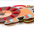 thumbnail image 3 of Kids Threading Toy Wooden: 4PCS Animal Fruit Weaving Lacing Toy Educational Toy, 3 of 10