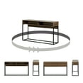 thumbnail image 6 of Console Table Mezzy Brown Walnut South Shore, 6 of 11