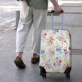 thumbnail image 3 of Pioneer Flower Floral Print Pattern Luggage Cover Fashion Suitcase Cover Baggage Covers Fit 25-28 Inch Luggage (Go Travel), 3 of 5