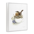 thumbnail image 2 of Stupell Industries Farmhouse Bird Nest in Teacup White Framed Giclee Art, 24 x 30, by Kelley Talent, 2 of 7