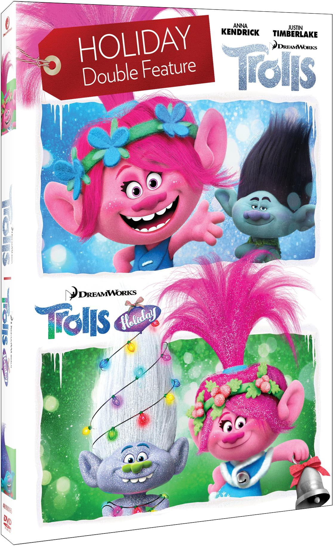 Trolls / Trolls Holiday - Holiday Double Feature DVD - Walmart.com