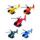 thumbnail image 5 of EeaseMX 6 mini helicópteros de juguete de simulación con retroceso, decoración, modelos de aviones, aviones de juguete de inercia de plástico para niños (color aleatorio)., 5 of 8
