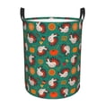 thumbnail image 6 of Lsque Cartoon Turkey pattern Laundry Hamper Basket, Tall Woven Rope Hamper Basket for Clothes, Lightweight Storage Basket, Collapsible Waterproof-Medium, 6 of 8