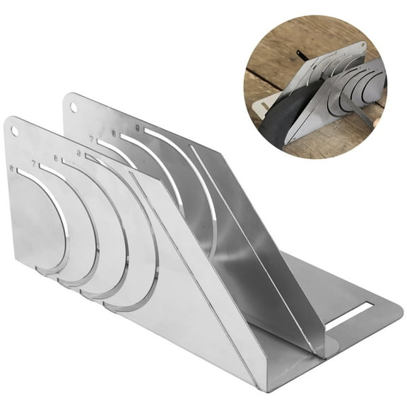 Rubber Insulation Pipe Cutter, Precision 45 Stainless Steel Insulation Cutting Jig, Innovative Multi-Curve Design, Pipe Insulation Cutting Guide, Ideal for Accurate Pipe Work