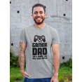 thumbnail image 3 of Tstars I'm a Gamer Dad Shirt - Funny Gifts for Gamers - Ideal for Father's Day, Birthdays, and Special Occasions - Unique and Comfortable Men's Gaming T-Shirt - Available in Various Colors and Sizes, 3 of 6