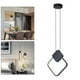 thumbnail image 4 of Lámpara colgante nórdica de techo LED para mesita de noche, lámpara de araña para interiores, dormitorio y comedor. Rómbico, 4 of 9