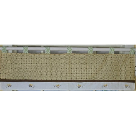Ble Bee Valance Nursery Window Treatment Ble Bee Valance Nursery Window Treatment