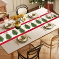 thumbnail image 4 of PRETXORVE Christmas Tablecloth Decoration Home Kitchen Linen Suitable for Indoor and Outdoor Table Christmas Party, 4 of 6