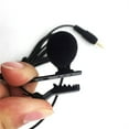 thumbnail image 2 of 3.5mm Lavalier Microphone Vocal Stand Clip Tie for Mobile Phone Conference Speech Audio Video Lapel Microphone, 2 of 8