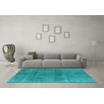 thumbnail image 3 of Ahgly Company Indoor Rectangle Oriental Light Blue Industrial Area Rugs, 5' x 8', 3 of 4