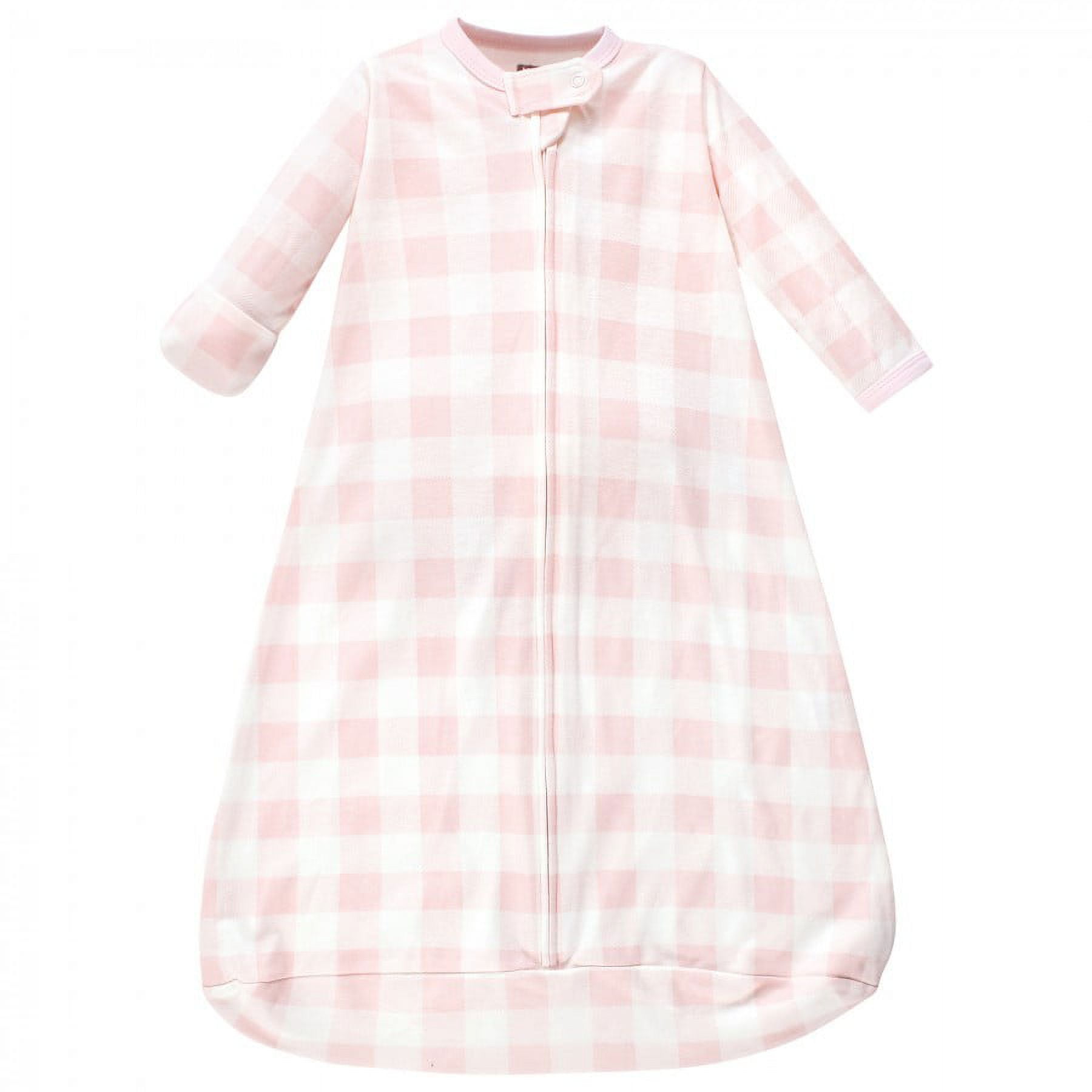 Hudson Baby Infant Girl Cotton Long-Sleeve Wearable Sleeping Bag, Sack, Blanket, Enchanted Forest, 12-18 Months