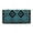 Teal, variant on Mayatex Cactus Flower Wool Saddle Blanket- Teal/Gray/Black