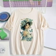 thumbnail image 2 of Giftesty Graphic T Shirts for Women Short Sleeve Summer Tops Funny Flower Printed Casual Graphic Tees, 2 of 4