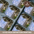 thumbnail image 6 of 3drose, Gargoyle on the Roof of Notre Dame Cathedral Looks over Paris, France, Set of 8 Coasters - Soft, 6 of 7