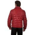 thumbnail image 2 of Scully Mens Red Lambskin Horizontal Ribbed Jacket L, 2 of 3