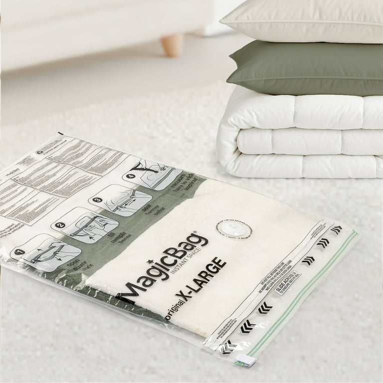 MagicBag X-Large Vacuum Storage Bag, 1 Pack Flat Compression Bag