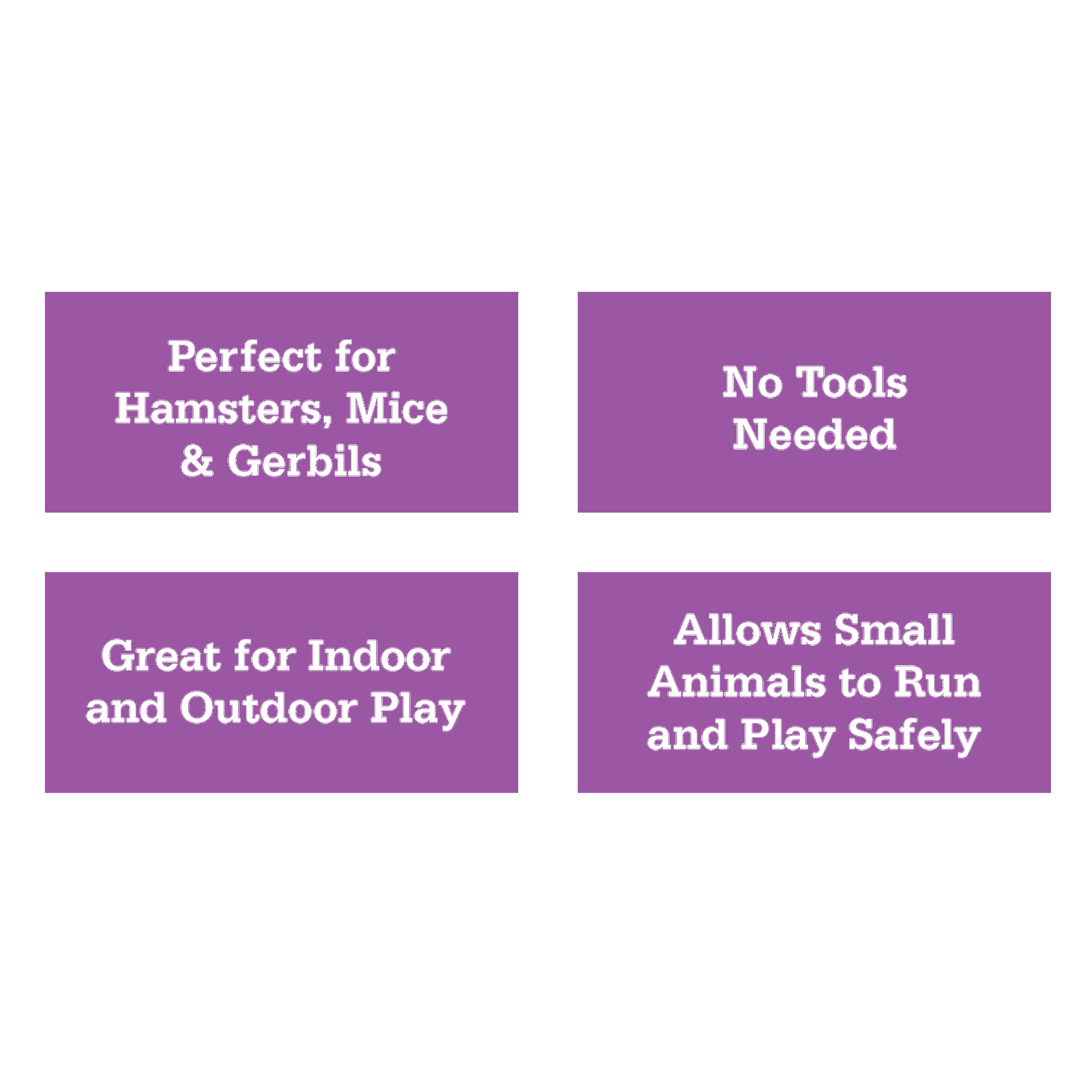 (3 pack) Vibrant Life Portable Steel Wire Play Pen for Small Pets, Customizable, 10 Panels, Indoor & Outdoor Use, 9" Tall