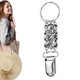 thumbnail image 1 of Clip de bolsillo para sombrero, Clips de retención para gorra de viaje, bolso de flores de Metal, Clips para sombrero de pico de pato, soporte para sombrero para accesorios de viaje al aire libre, 1 of 5