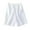 White, variant on Hvyesh Plus Size Linen Shorts for Women Summer High Waist Casual Drawstring Straight Shorts Lightweight Beach Shorts