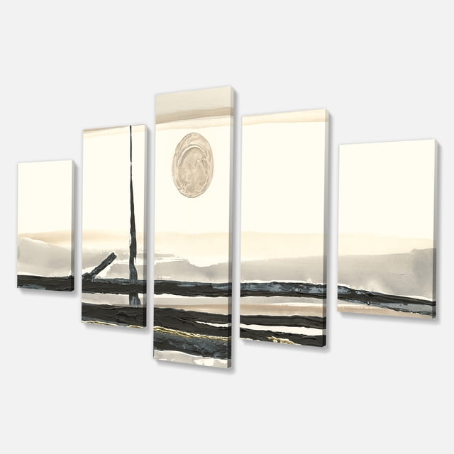 Designart - Forest Silhouette I - Modern Farmhouse Canvas Art