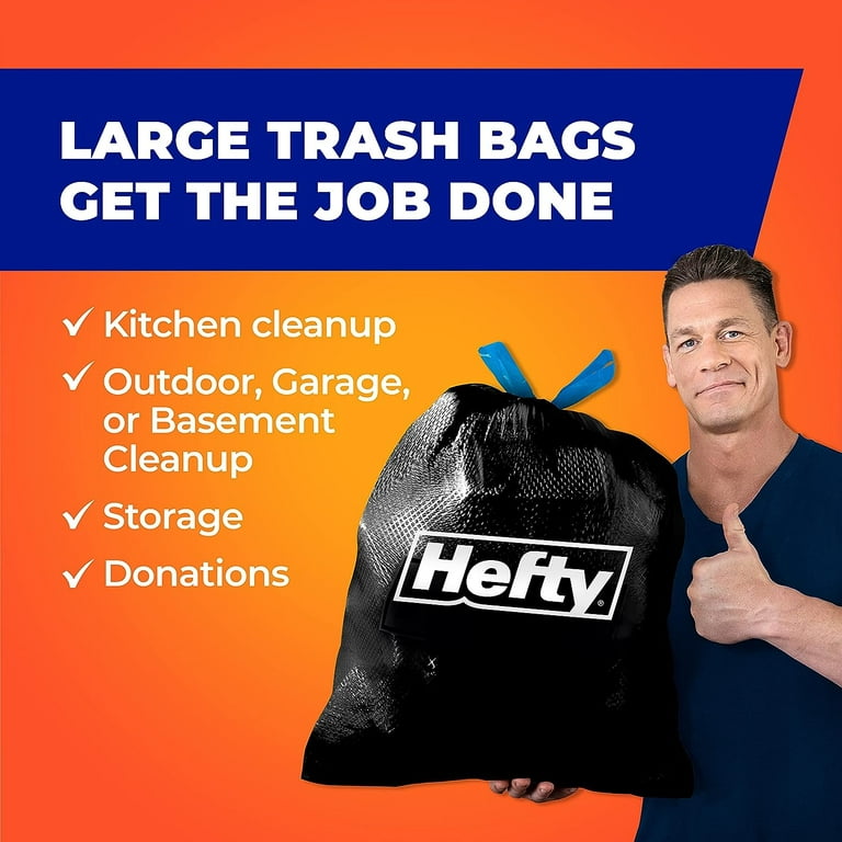Hefty Ultra Strong Multipurpose Unscented Trash Bags