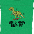 thumbnail image 4 of Inktastic Gigi and Poppy Love Me Dinosaur Boys Baby Bodysuit, 4 of 5