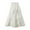 White, variant on Trendy Women's High Waist A-Line Skirt - Lightweight Mesh Layered Design for Spring/Summer