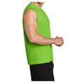 thumbnail image 3 of Yellow Rooster Men's Sleeveless PosiCharge Competitor T-Shirts Lime Shock XS, 3 of 6