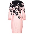 thumbnail image 3 of Vestido estampado Sexy de manga larga con cuello redondo suelto informal de talla grande de invierno para mujer a la moda Fridja  yut900, 3 of 6