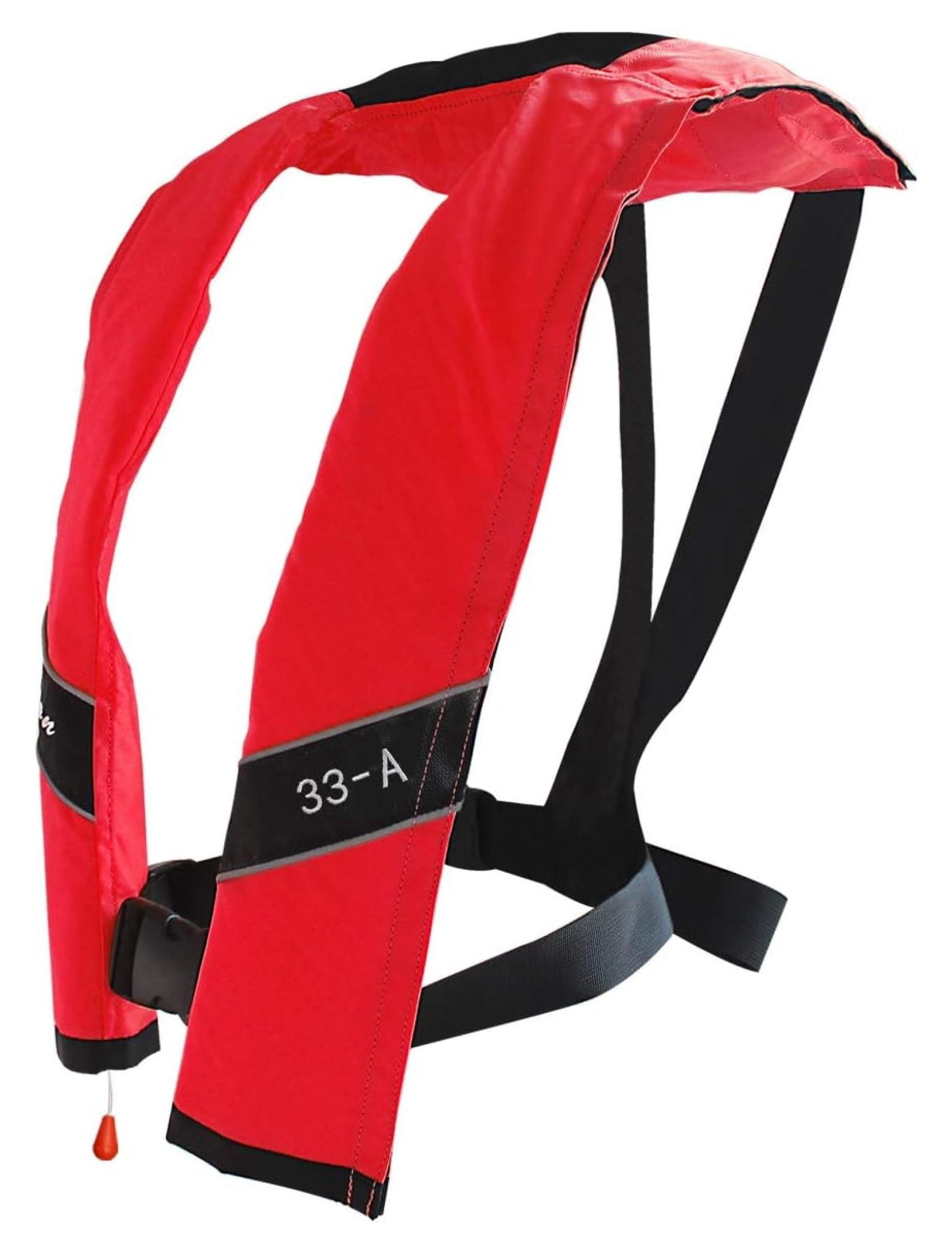Inflatable Life Life Vest Basic Automatic/Manual (639 Red Auto)