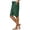 Green, variant on NinXxx Women's Knee Length Sweat Shorts Cozy Loose Drawstring Waist Running Short Pants Green S