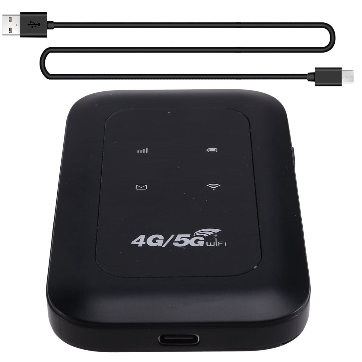 Stable- 4G 5G WiFi Mobile Hotspot 300Mbps Portable WIFI Router Supports 10 Connected Devices for Smartphones Tablets