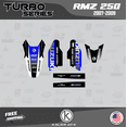thumbnail image 4 of Kalair GFX Graphics Kit for Suzuki RMZ250 (2007-2009) Turbo Series, 4 of 5
